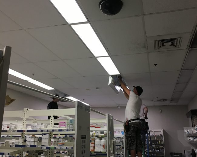 Fluorescent Tube Installation